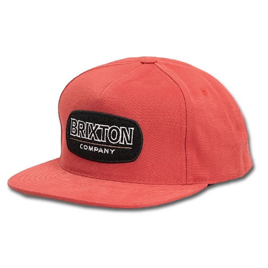【BRIXTON - ブリクストン】CANYON MP SNPK / Burnt Red (キャップ/バーントレッド)