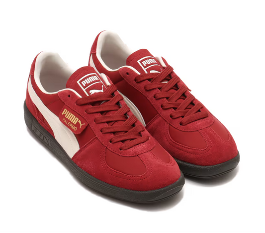 【PUMA プーマ】Palermo OG/  Intense Red-Warm White（パレルモ OG/ インテンスレッド-ウォームホワイト）