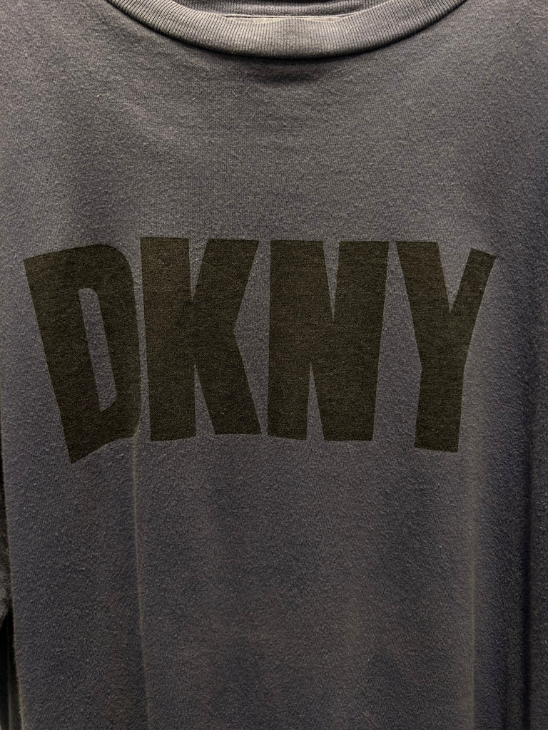 【古着】90s DKNY ダナキャランニューヨーク Tシャツ シングルステッチ