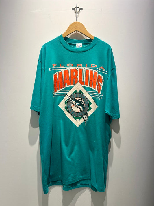 【古着】©️1991 MLB フロリダ・マーリンズ FLORIDA MARLINS Tシャツ シングルステッチ