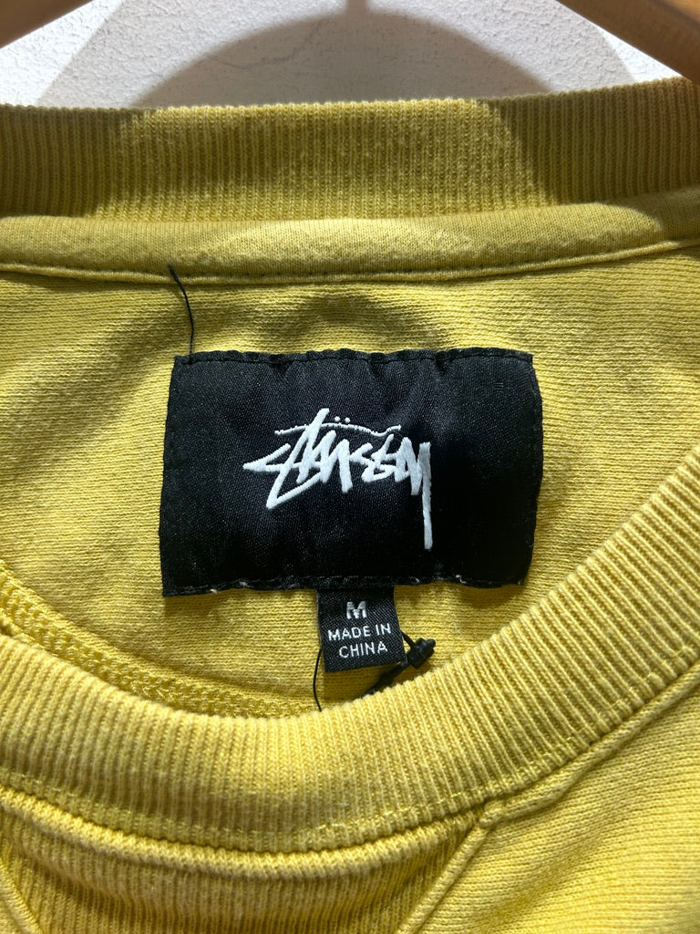 【古着】　ステューシー STUSSY スウェット トレーナー イエロー