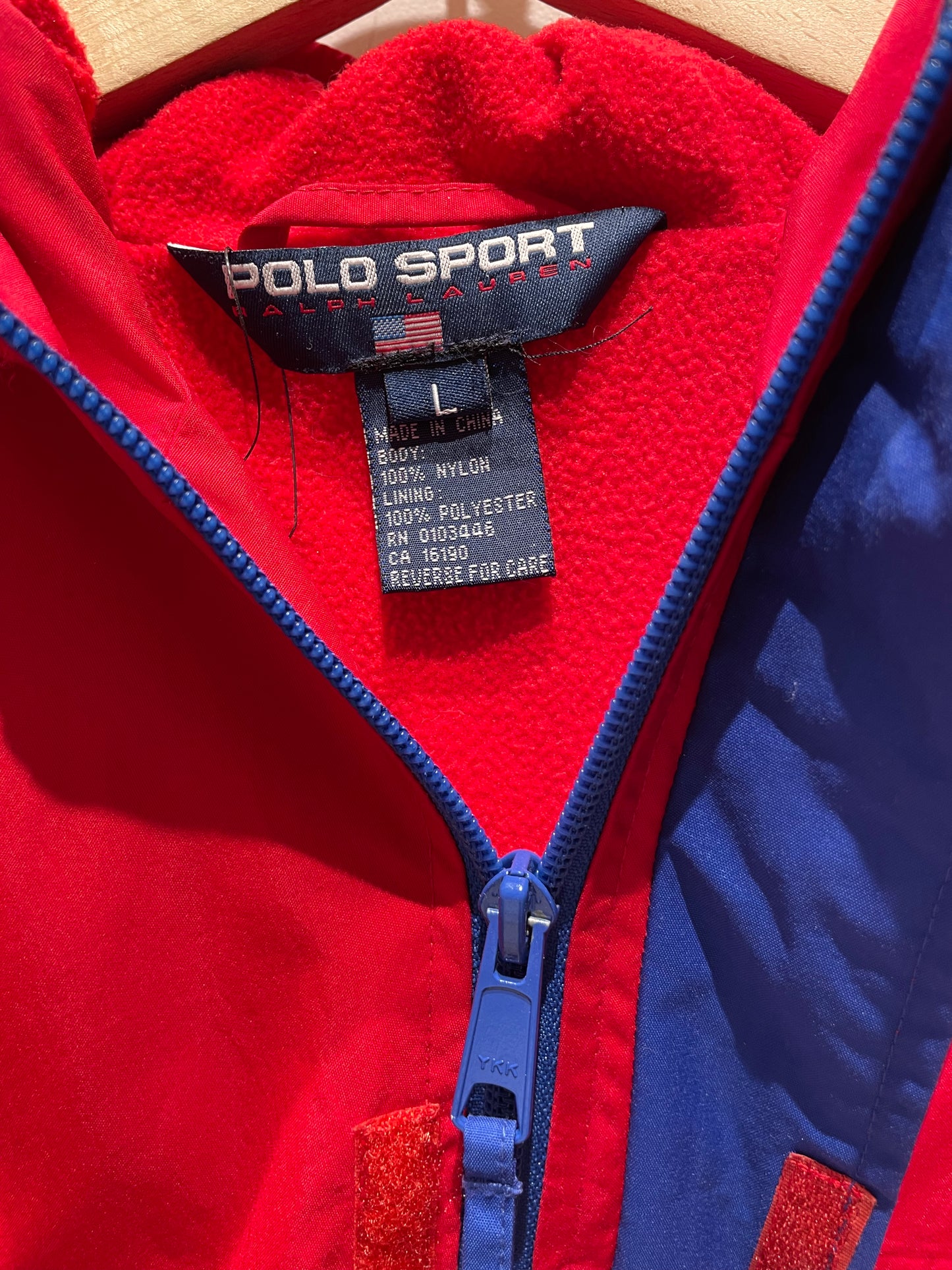 【古着】90's Polo Sport ポロ・スポーツ ラルフローレン  シェルジャケット ナイロン ジャケット