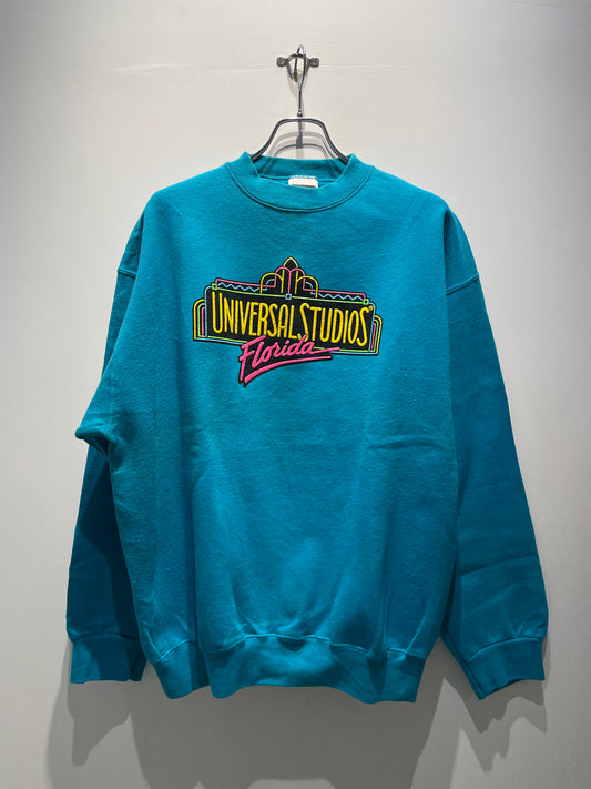 【古着】90's Universal Studios Florida  ユニバーサル・スタジオ・フロリダ スウェット  トレーナー TULTEX