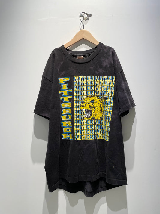 【古着】90's ピッツバーグ・パンサーズ カレッジ フットボール Tシャツ シングルステッチ