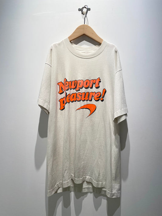 【古着】80's Newport Pleasure! ニューポート プレジャー Tシャツ シングルステッチ