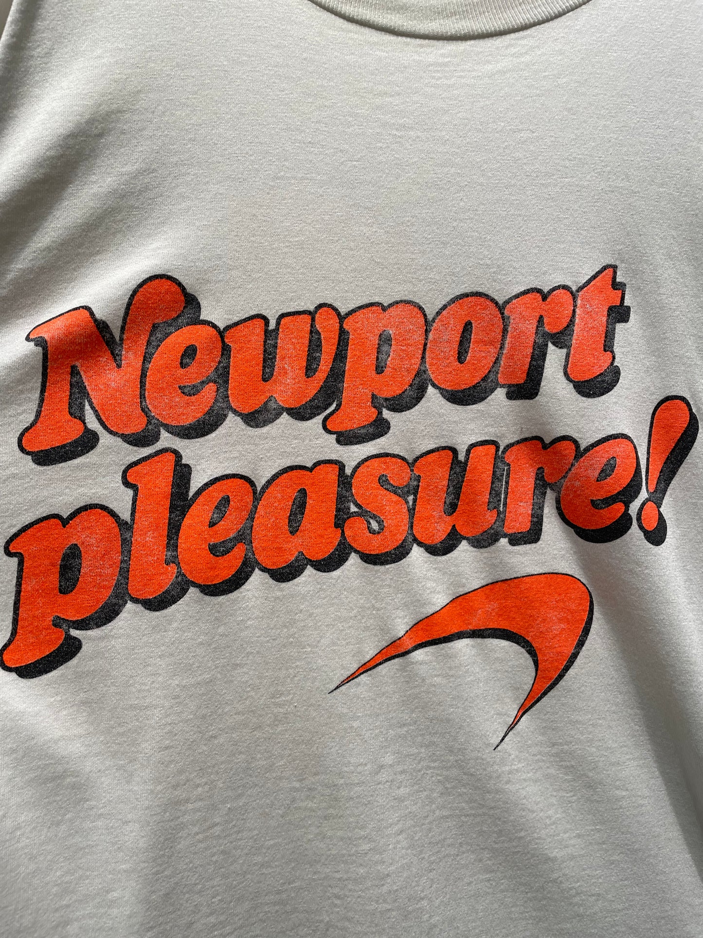 【古着】80's Newport Pleasure! ニューポート プレジャー Tシャツ シングルステッチ