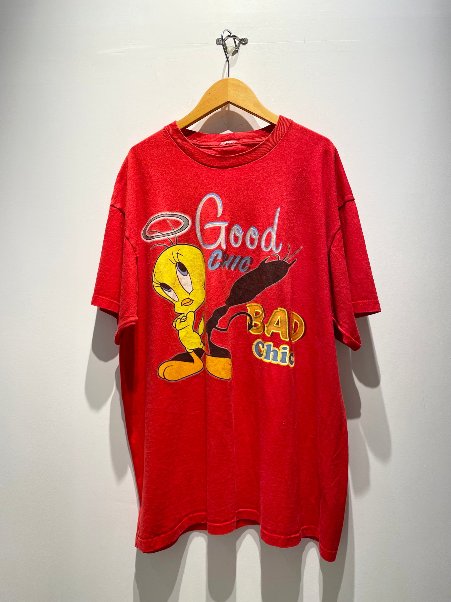 【古着】90's~00's ルーニーテューンズ トゥイーティー Tシャツ