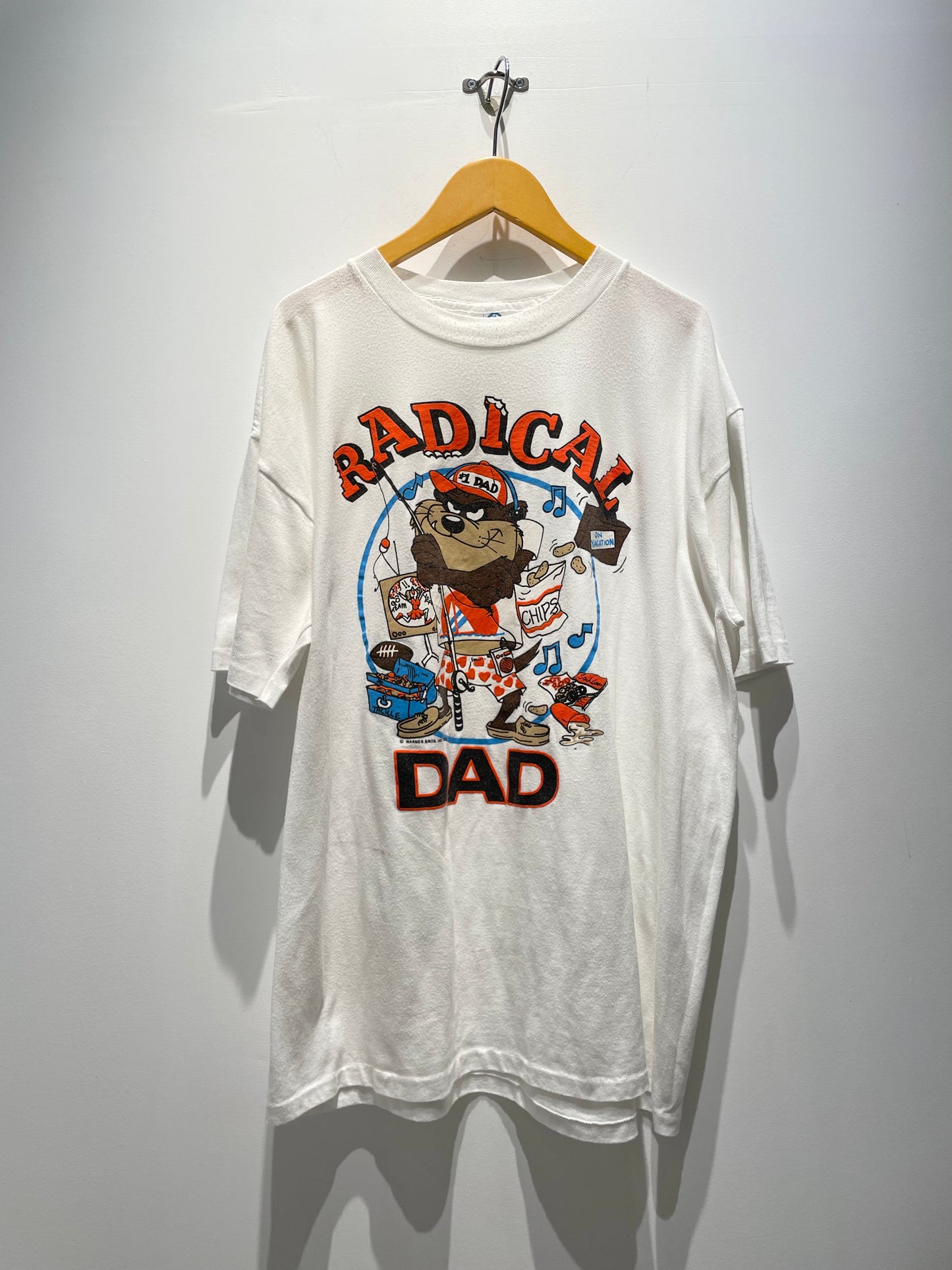 【古着】©️1989 ルーニーテューンズ ダズマニアデビル タズ Tシャツ シングルステッチ