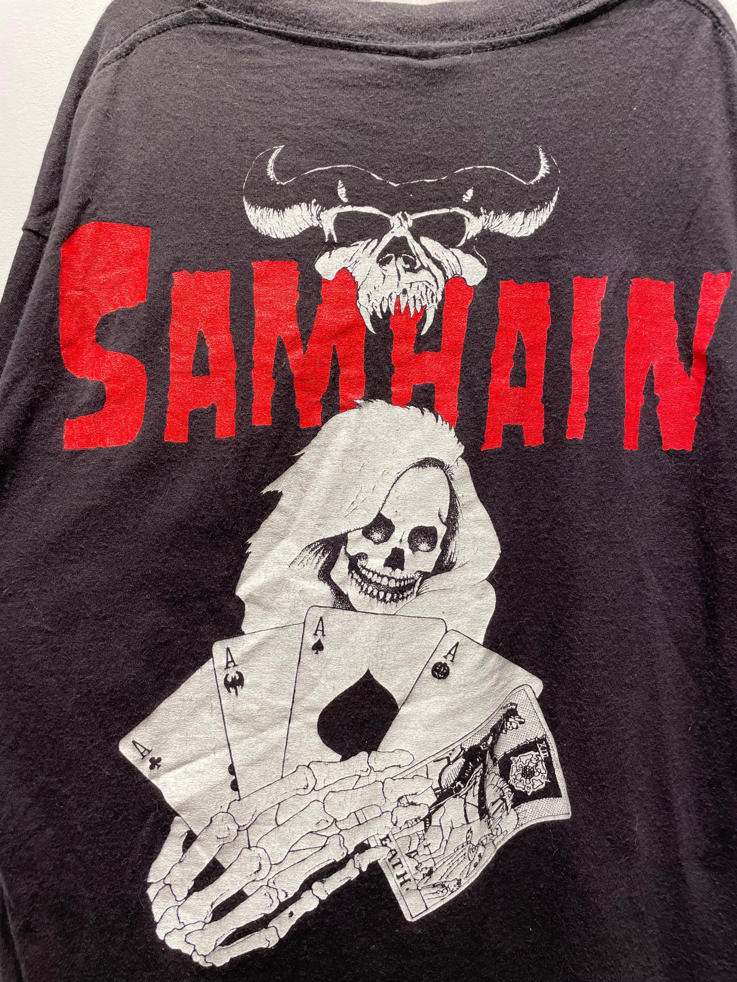 【古着】©︎1990 SAMHAIN サムへイン Tシャツ ロック バンドT シングルステッチ