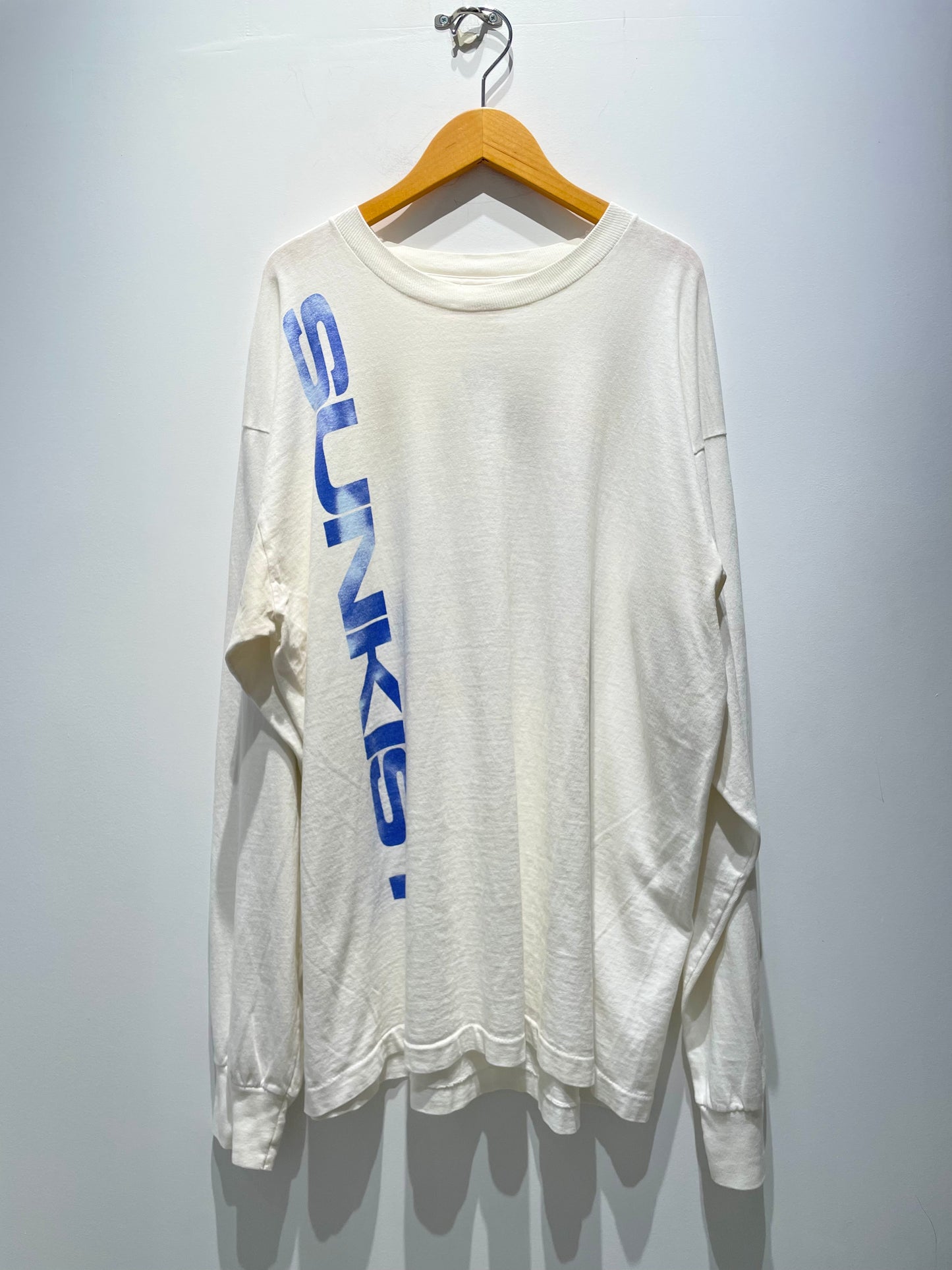 【古着】90's SUMKIST サンキスト ロンT Tシャツ 企業 シングルステッチ