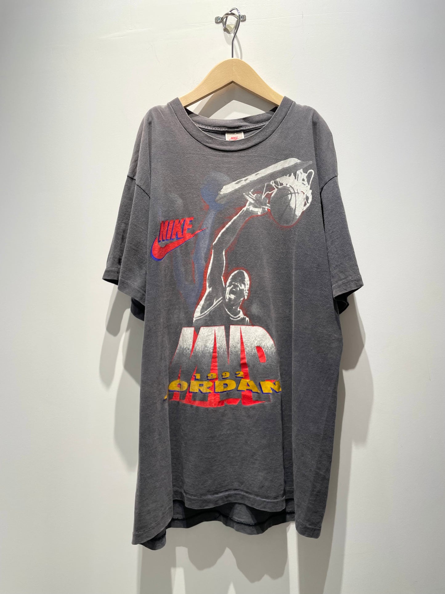 【古着】90's NIKE JORDAN ナイキ ジョーダン MVP Tシャツ シングルステッチ 銀タグ