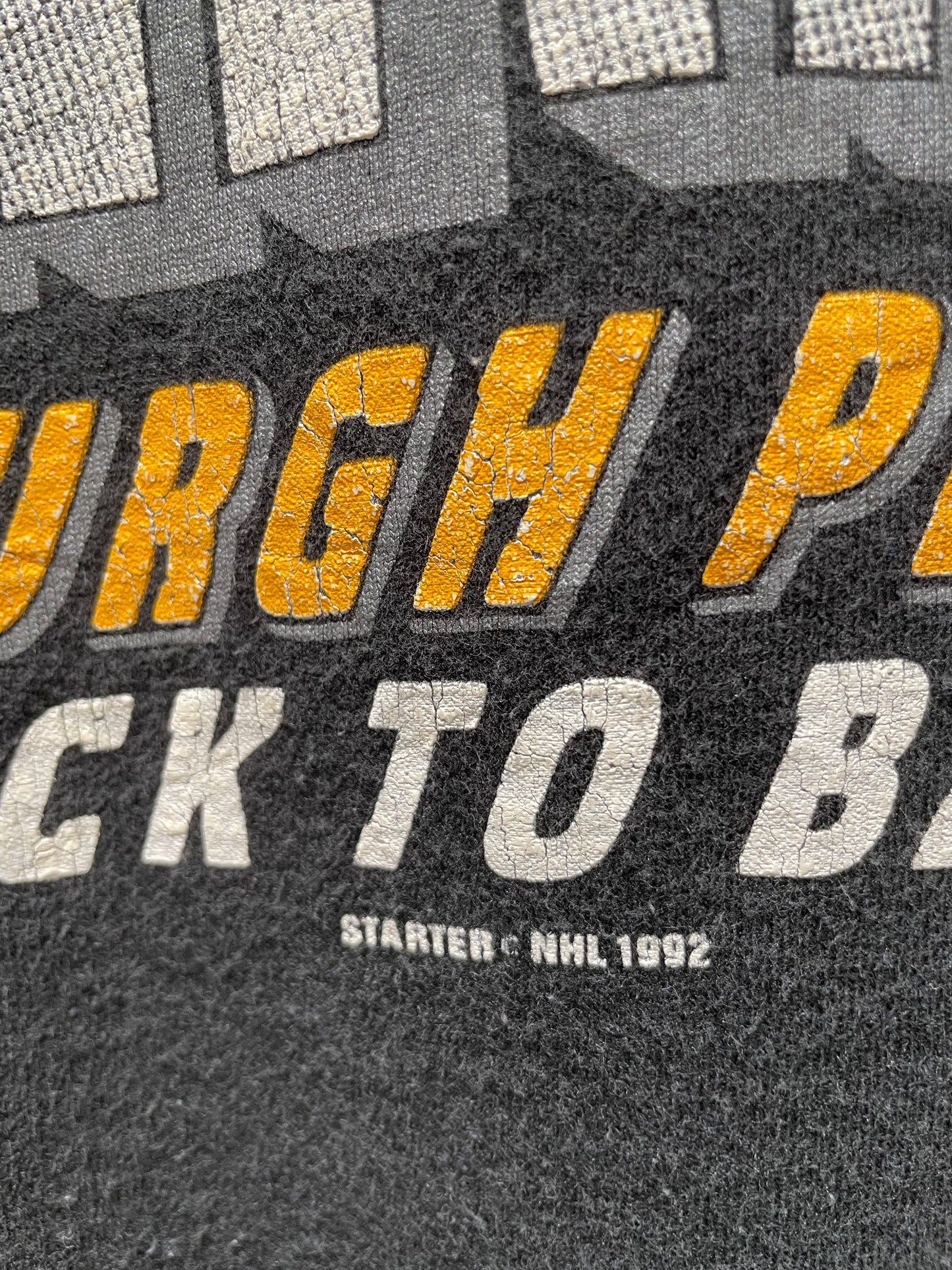 【古着】©️1992 NHL ピッツバーグ・ペンギンズ PITTSBURGH PENGUINS Tシャツ シングルステッチ