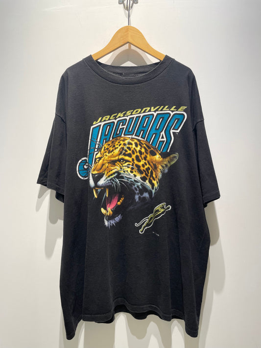 【古着】©️1993 NFL ジャクソンビル・ジャガーズ Jacksonville Jaguars Tシャツ シングルステッチ