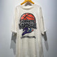 【古着】90's NBA シャーロット・ホーネッツ Charlotte Hornets Tシャツ シングルステッチ ホワイト 白