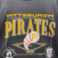 【古着】90's MLB ピッツバーグ・パイレーツ Pittsburgh Pirates Tシャツ シングルステッチ ブラック 黒