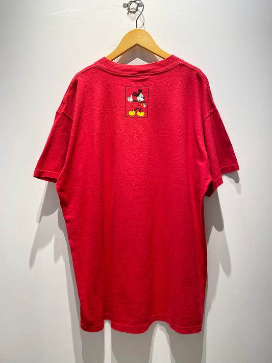 【古着】90's MICKEY ミッキー ハンドサイン サムズアップ Disney ディズニー Tシャツ