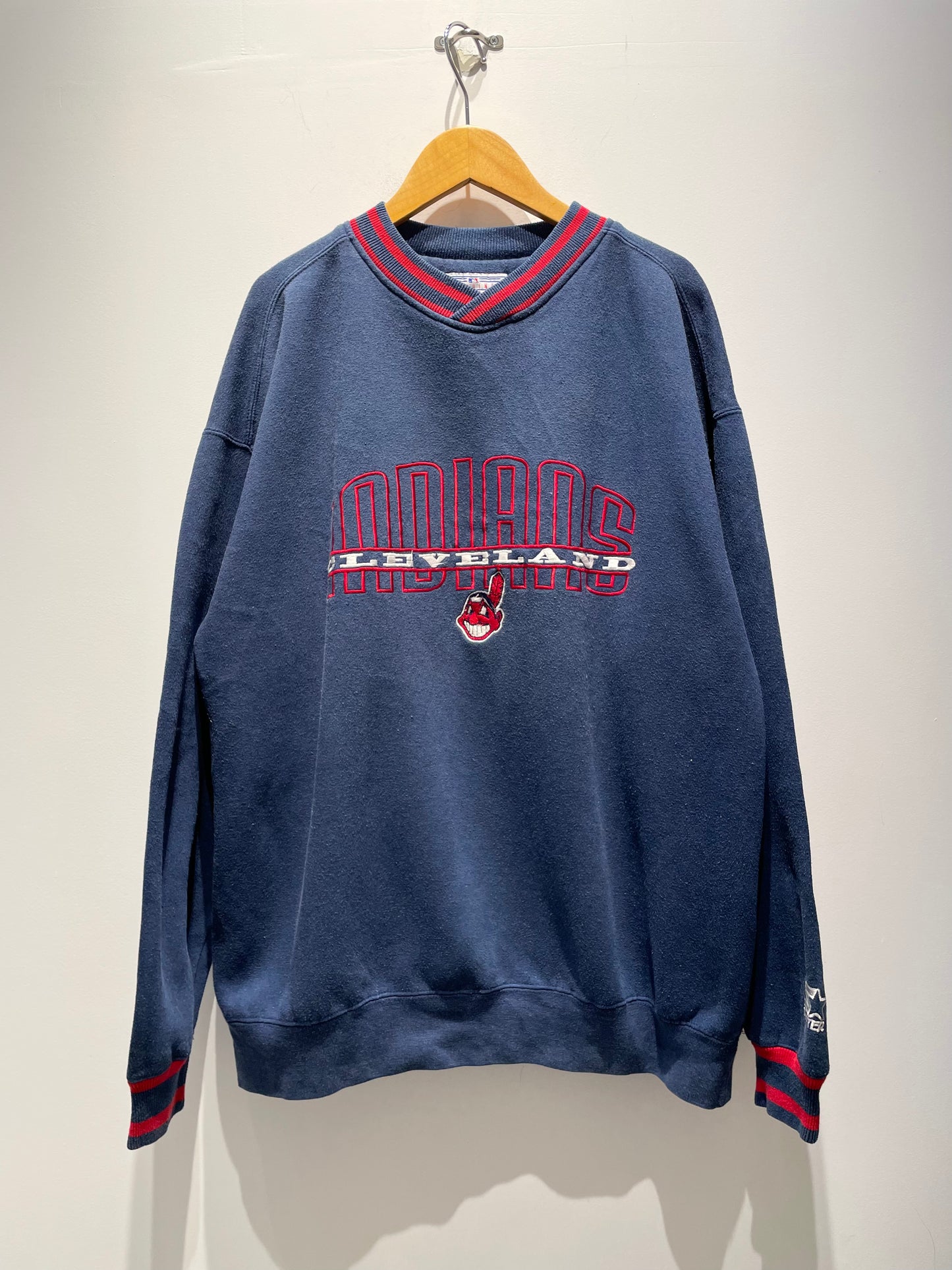 【古着】90's MLB クリーブランド・インディアンス Cleveland Indians スウェット トレーナー