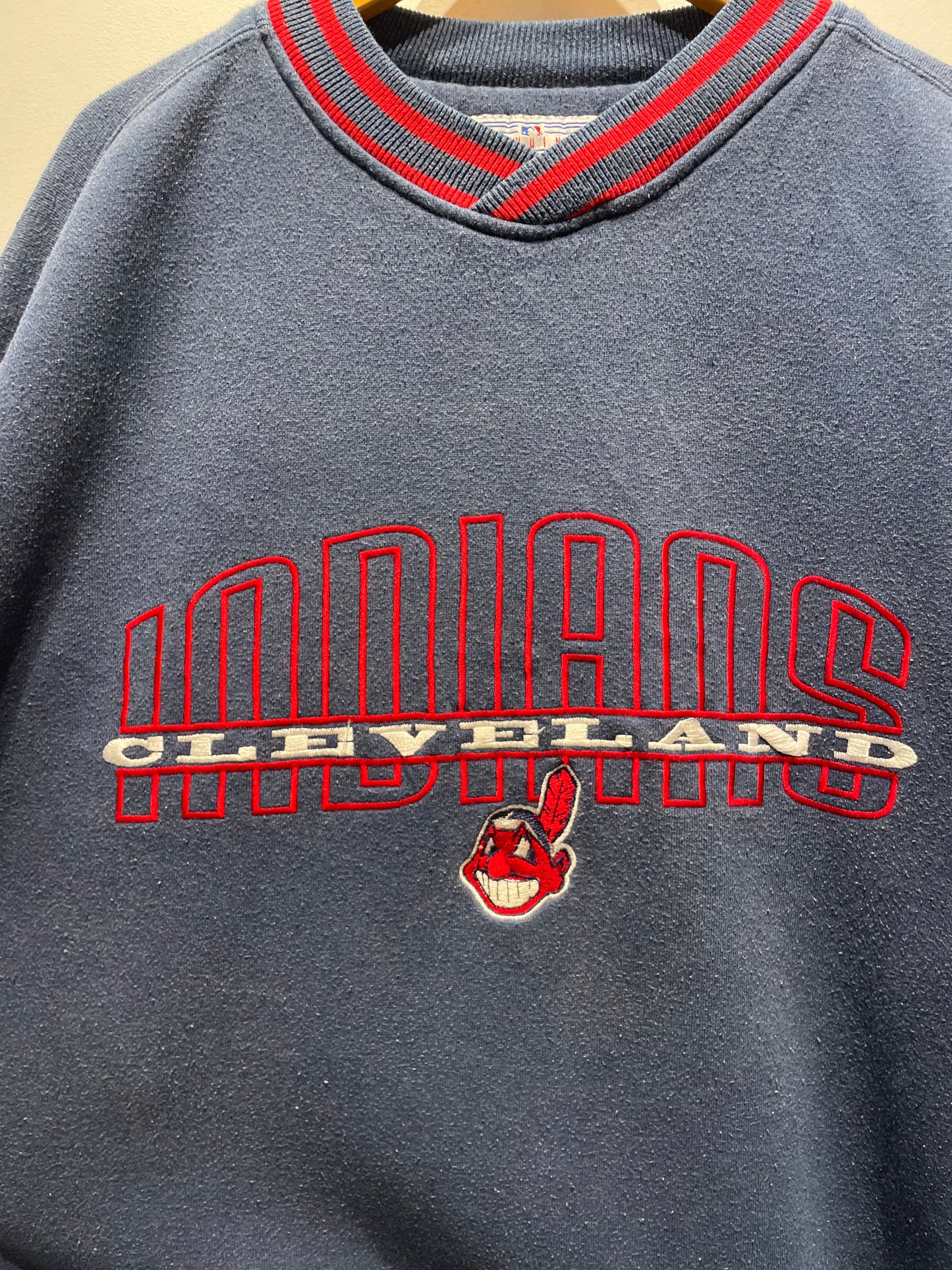 【古着】90's MLB クリーブランド・インディアンス Cleveland Indians スウェット トレーナー