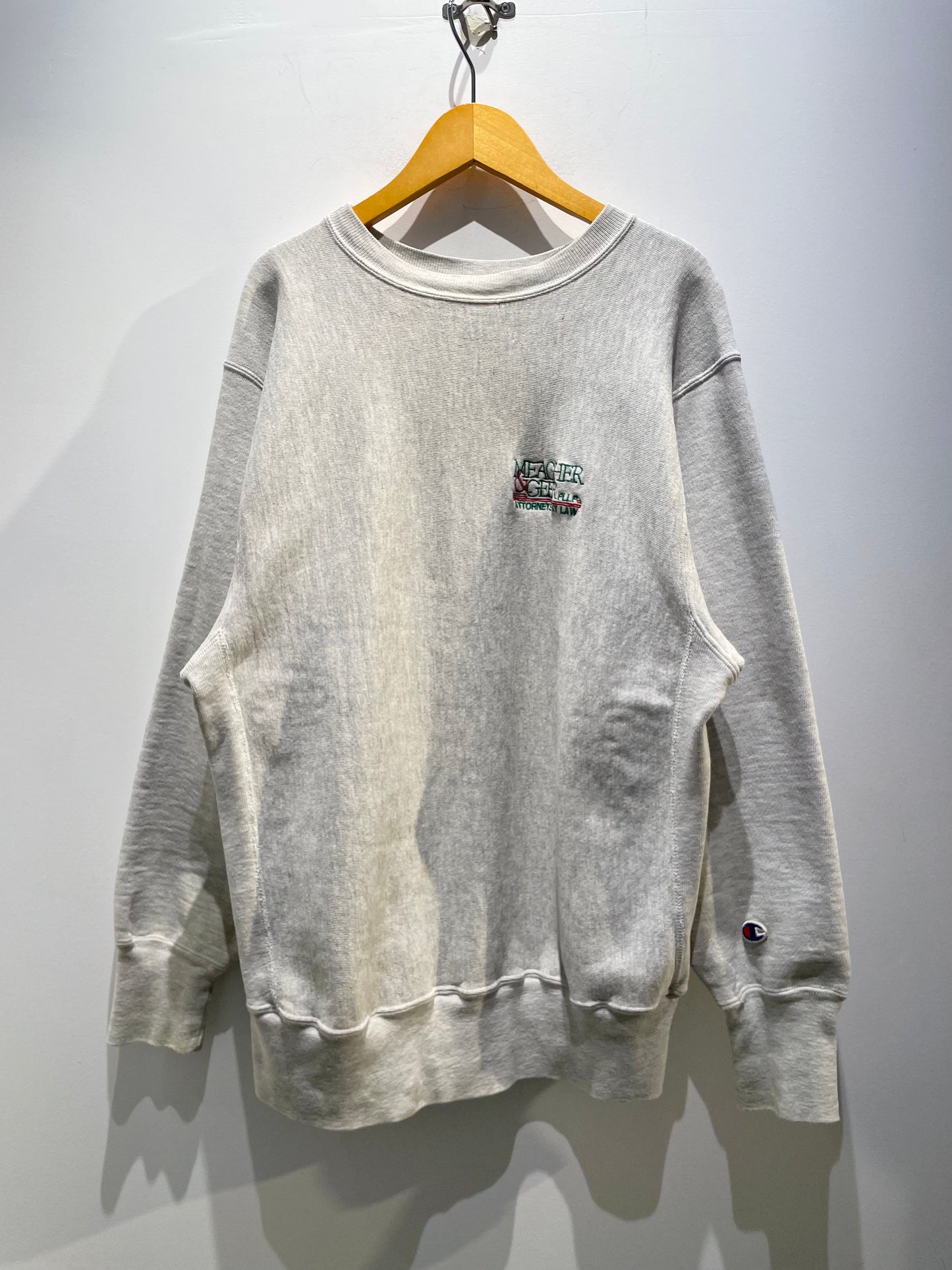 【古着】90's Champion チャンピオン Reverse Weave リバースウィーブ スウェット トレーナー グレー 灰色