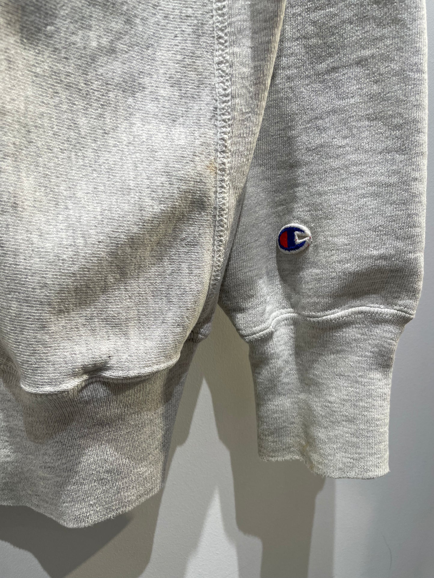 【古着】90's Champion チャンピオン Reverse Weave リバースウィーブ スウェット トレーナー グレー 灰色