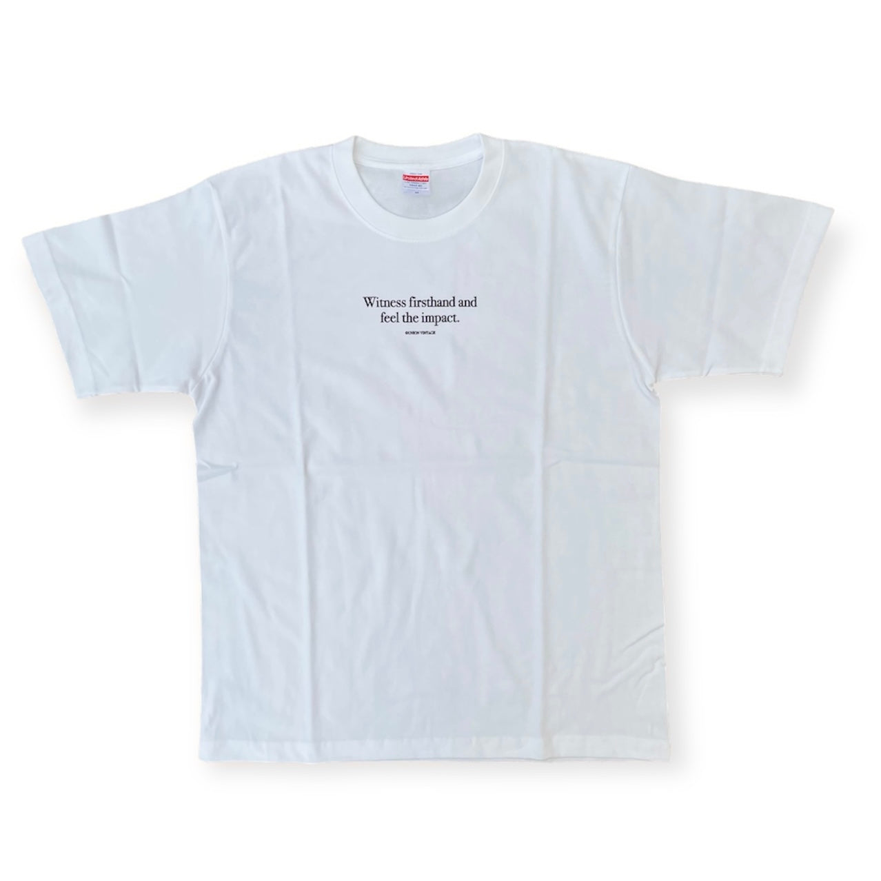 【UNION originals - ユニオンオリジナルス】Message Tシャツ メッセージ / ホワイト