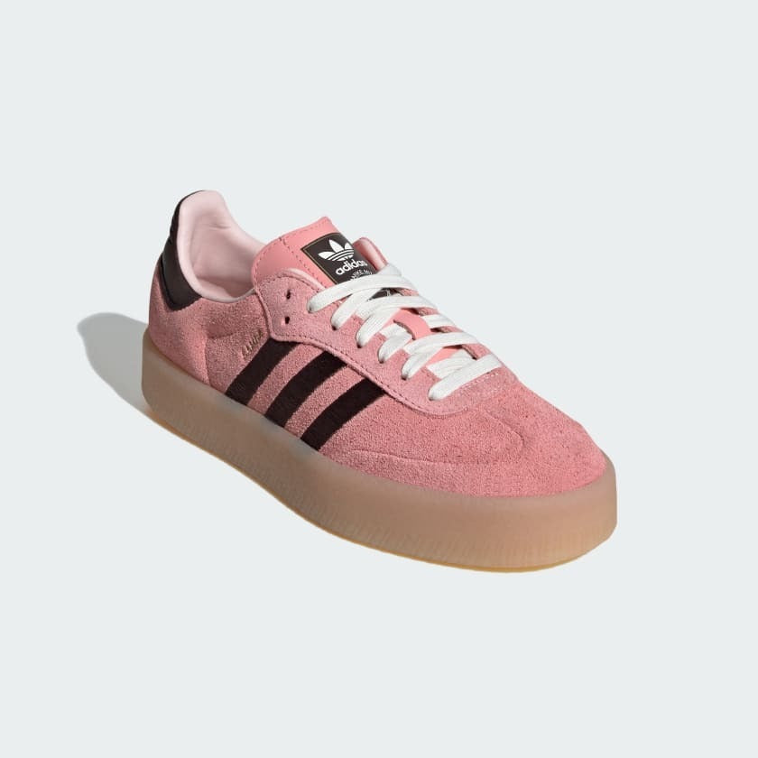 【adidas -アディダス】SAMBAE W /サンバ /Semi Pink Spark / Dark Brown / Gum スニーカー シューズ 靴 セミピンク ダークブラウン