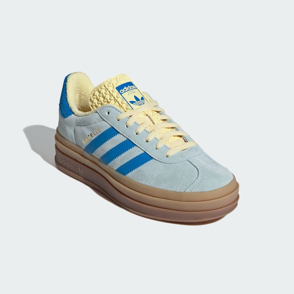 【adidas -アディダス】GAZELLE BOLD/ガゼル ボールド/オールモストブルー スニーカー シューズ 靴