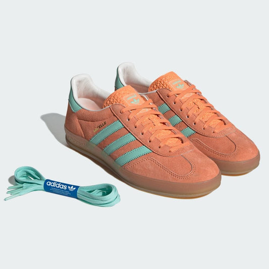 【adidas -アディダス】GAZELLE INDOOR/ガゼル インドア/イージーオレンジ スニーカー シューズ 靴