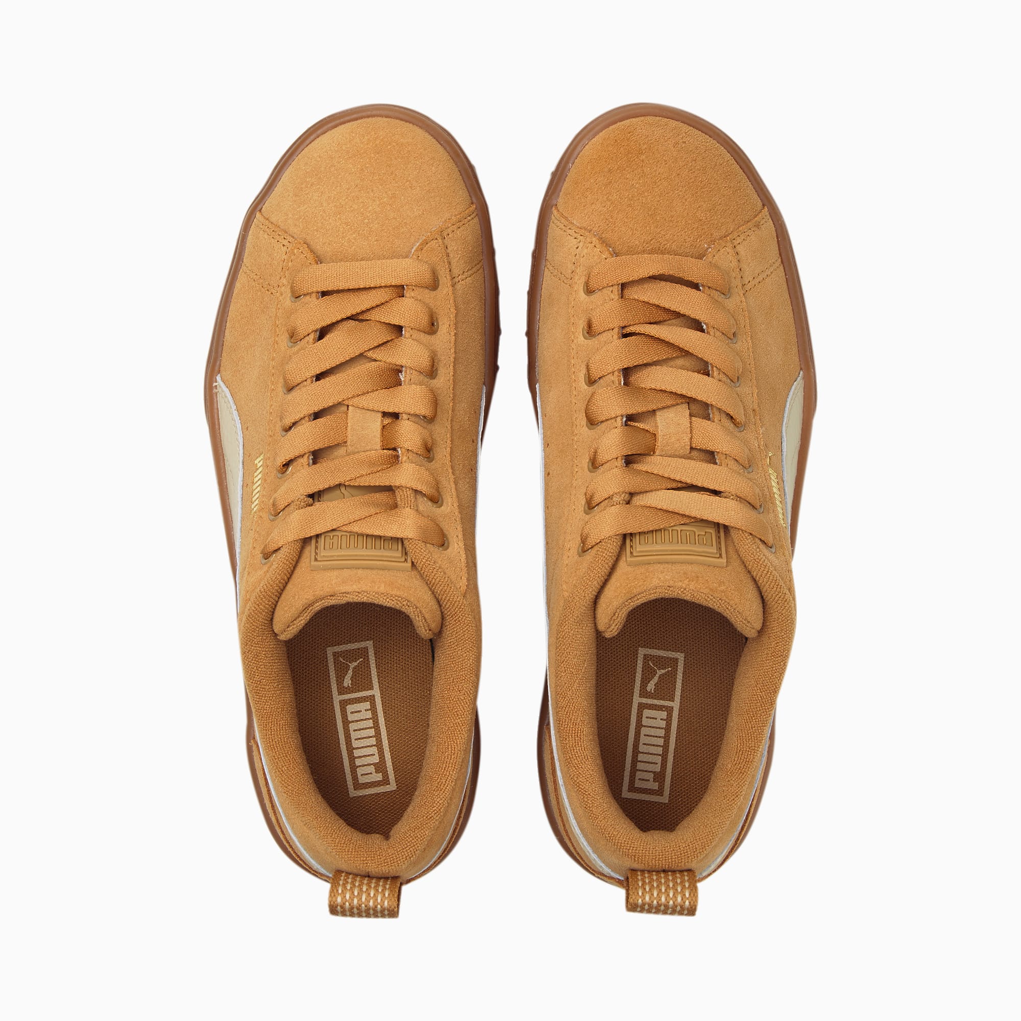 【PUMA プーマ】MAYZE WEDGE SUEDE WNS / Deset Tan（メイズウェッジスウェード / デザートタン)