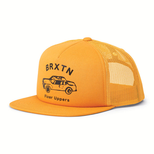 【BRIXTON - ブリクストン】FIXER MP MESH CAP / Yellow (フィクサーエムピーメッシュキャップ ミリタリー/イエロー)