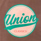 【UNION originals - ユニオンオリジナルス】League Logo T-shirt / Brown (リーグロゴ Tシャツ/ブラウン)