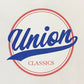 【UNION originals - ユニオンオリジナルス】League Logo T-shirt / White (リーグロゴ Tシャツ/ホワイト)