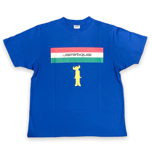 【Jamiroquai®︎×UNION originals - ジャミロクワイ× ユニオンオリジナルス】90's Graphic T-shirt / Blue (Tシャツ/ブルー)
