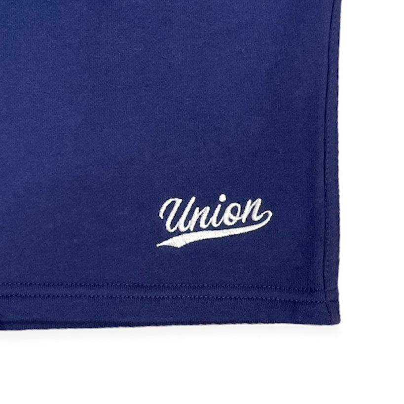 【UNION originals - ユニオンオリジナルス】League Logo Shorts / Navy (リーグロゴ ショーツ/ネイビー)