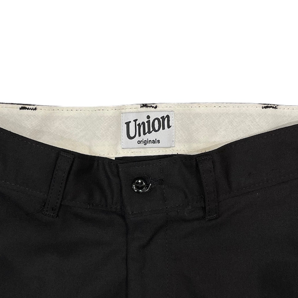 【UNION originals - ユニオンオリジナルス】Work Pants / Black (ワークパンツ/ブラック)