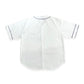 【UNION originals - ユニオンオリジナルス】League Logo Baseball Shirt/ White(リーグロゴベースボールシャツ/ホワイト）