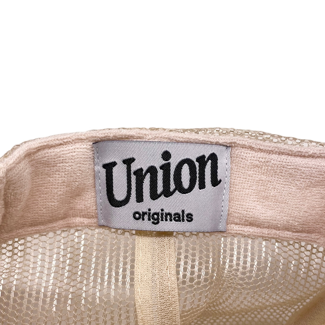 【UNION originals- ユニオンオリジナルス】Topping of Life Mesh Cap / Sand (トッピングオブライフ メッシュキャップ/サンド)