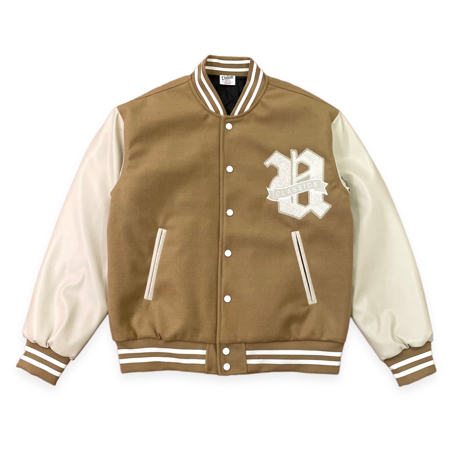 UNION originals League Logo Varsity Jacket